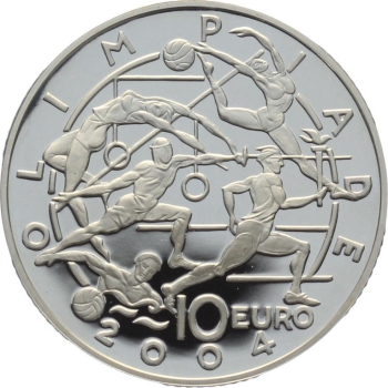 San Marino 10 Euro 2004 - Olympiade